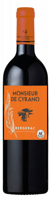 Monsieur de Cyrano - HVE, AOC Bergerac, Rouge