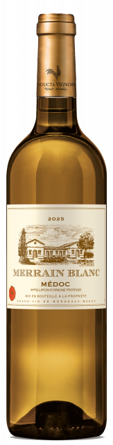 Merrain Blanc, AOC Médoc, Blanc, 2025