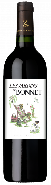 Les Jardins de Bonnet, AOC Bordeaux, Red, 2022