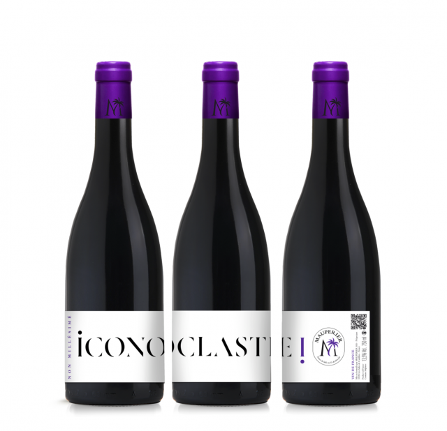 MAUPERIER, ICONOCLASTE, Vin de France, Rouge