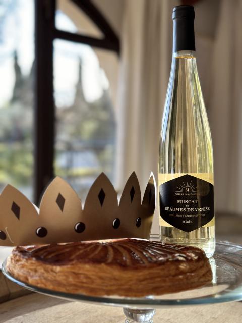 Muscat de Beaumes de venise Alain Galette des rois 