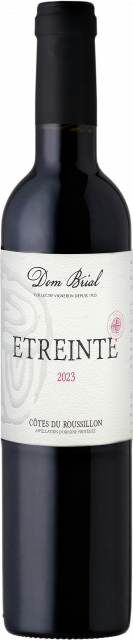 Dom Brial, Gamme CHR - Caviste, ETREINTE, AOP Côtes du Roussillon, Rouge, 2024
