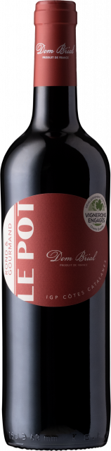Dom Brial, Gamme GMS, LE POT, IGP Côtes Catalanes, Rouge, 2024