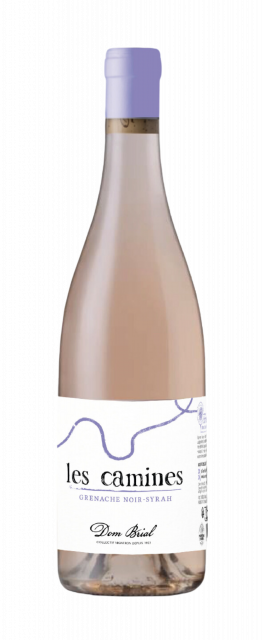 Dom Brial, Gamme CHR - Caviste, LES CAMINES, IGP Côtes Catalanes, Rosé, 2025