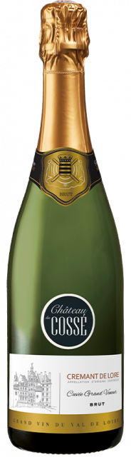 Château des Cossé, Grand Veneur, AOC Crémant de Loire, Effervescent Brut, 2023