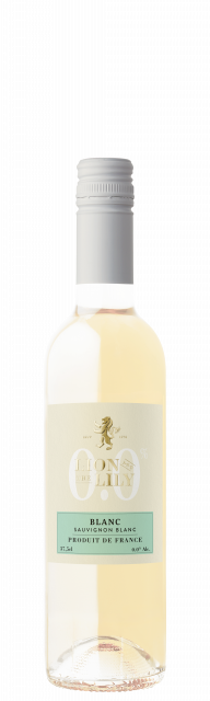 LION & THE LILY, Blanc, 0.0 %, Boisson aromatisée à base de vin désalcoolisé, 37.5cl