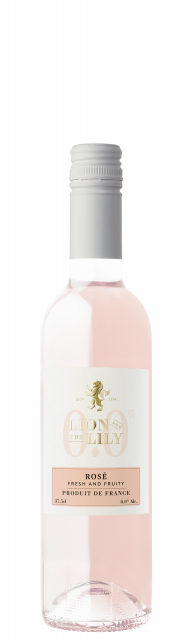 LION & THE LILY, 0.0 %, Rosé, Boisson aromatisée à base de vin désalcoolisé, 37.5cl