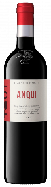 TOUT, ANQUI, AOP Côtes de Bordeaux Blaye, Rouge, 2022