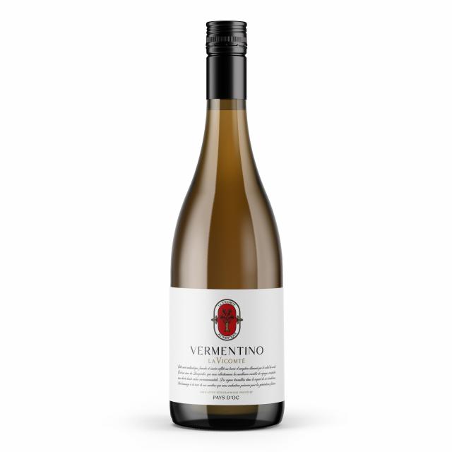 La Vicomté, Authentique, Vermentino, IGP Pays d'Oc, Blanc