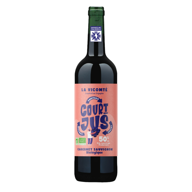Court-Jus, Cabernet Sauvignon Rouge BIO, IGP Pays d'Oc