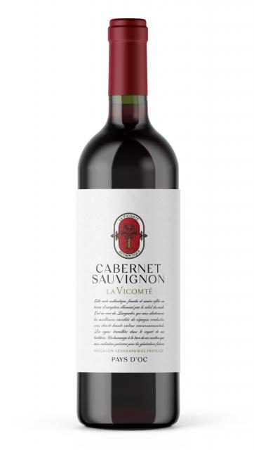 Authentique, Cabernet Sauvignon Rouge, IGP Pays d'Oc, Rouge