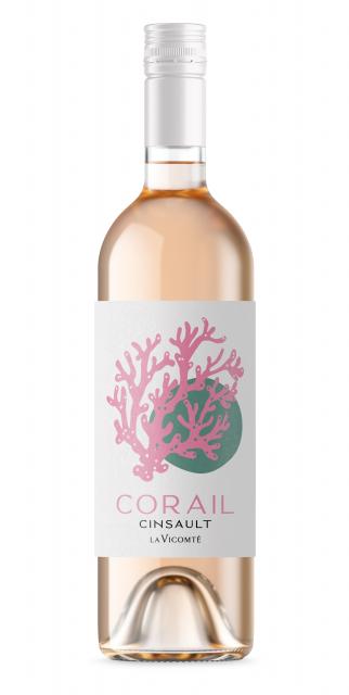 La Vicomté, Corail, Cinsault Rosé, IGP Pays d'Oc, Rosé, 2025