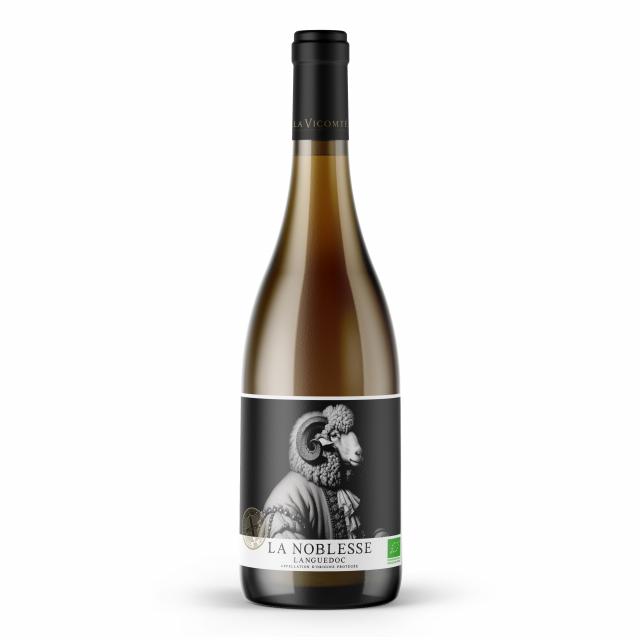 La Vicomté, La Noblesse, AOP Languedoc Bio, Blanc, 2025