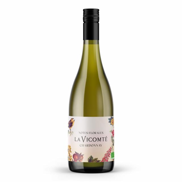 Notes Biologiques, Notes Florales, Chardonnay BIO, IGP Pays d'Oc