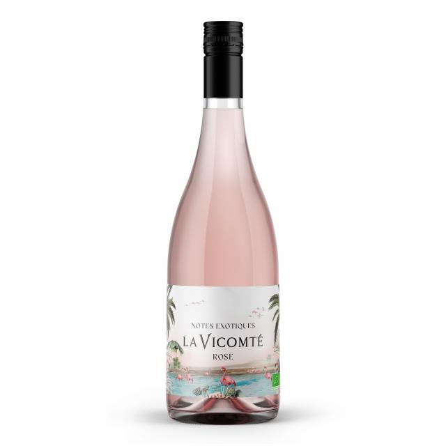Notes Biologiques, Notes Exotiques BIO,  IGP Pays d'Oc, Rosé