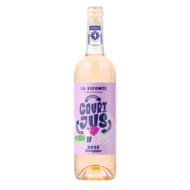 Court-Jus, Rosé BIO, IGP Pays d'Oc