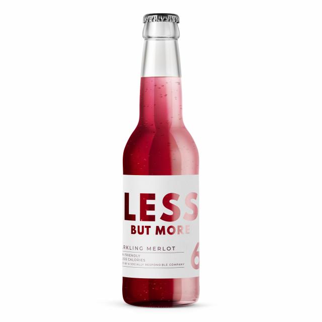 La Vicomté, LESS BUT MORE 6% Sparkling Red 33cl