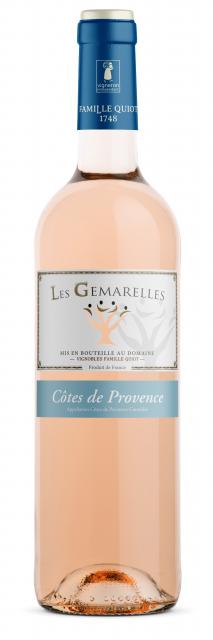 Packshot Quiot LesGemarelles Provence Rose