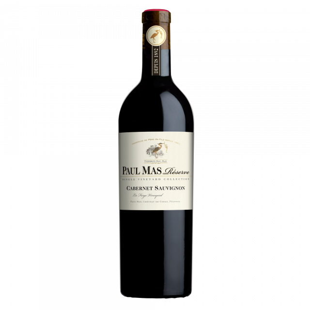 Paul Mas, Réserve, Cabernet Sauvignon, La Forge Vineyard, IGP Pays d'Oc, Rouge