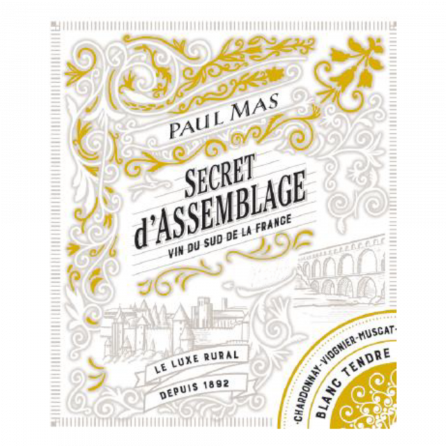 Paul Mas Secret d'Assemblage Etiquette