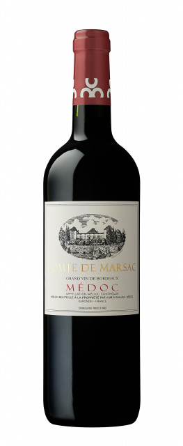 Nos Marques, Nos Sélections, Comte de Marsac, AOC Médoc, Rouge, 2020
