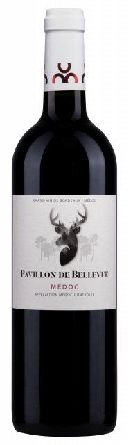 Nos Marques, Nos Sélections, Pavillon de Bellevue, AOC Médoc, Rouge, 2022