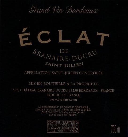 CE Eclat de BD 2022 FE 0.75 L 70 X 75 mm