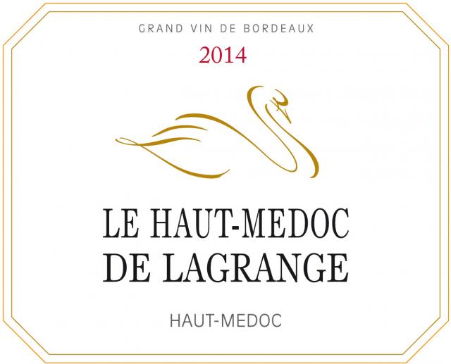 Le Haut Médoc de Lagrange Haut-Médoc Rouge 2014