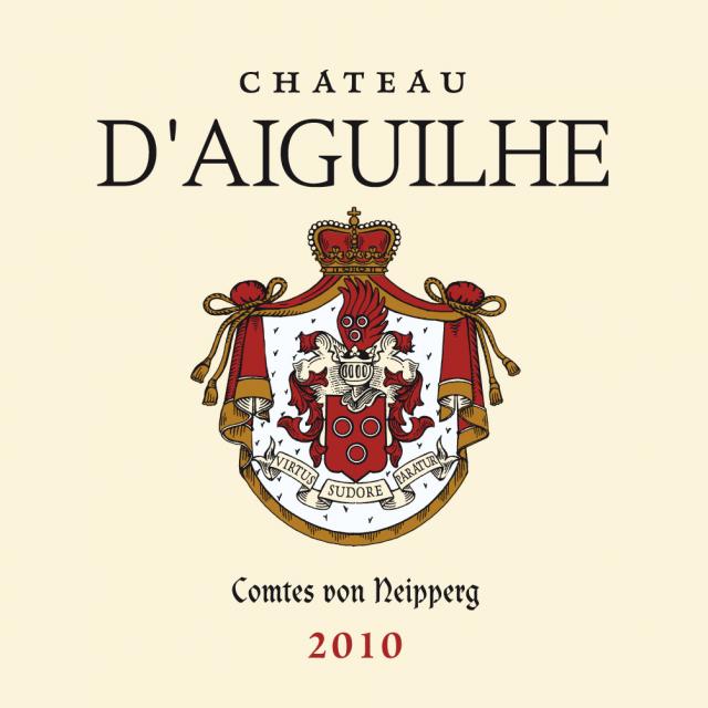 Etiquette D'Aiguilhe 2010