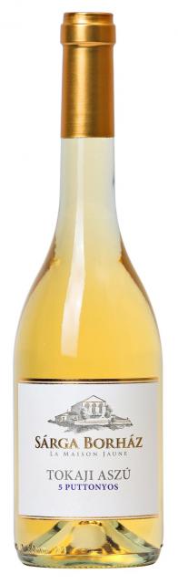 Sarga Borhaz Aszu 5 Puttonyos Tokaji Aszu Blanc Liquoreux 2022