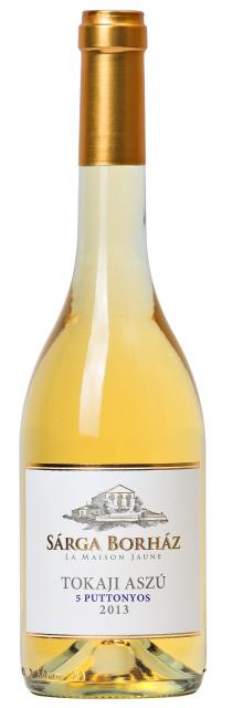 Sarga Borhaz 'Sarga Borhaz Aszu 5 Puttonyos' Tokaji Aszu Blanc Liquoreux 2013