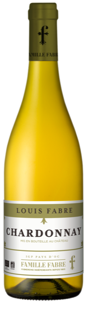 LOUIS FABRE Chardonnay, IGP Pays d'Oc, Blanc, 2025
