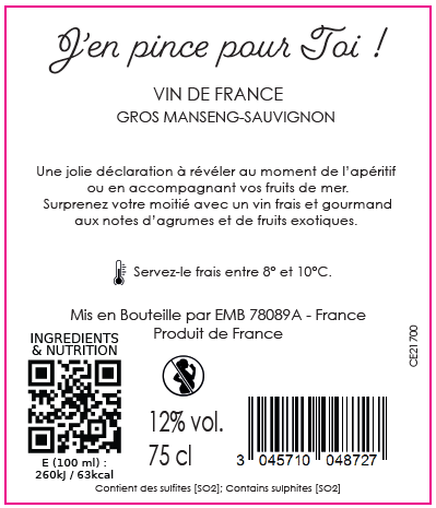 CE J'EN PINCE POUR TOI