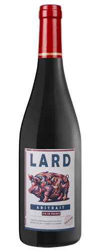 Lard abstrait - Vin de France - Rouge