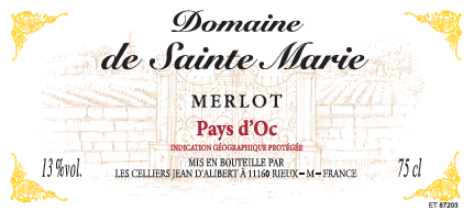 Logo Domaine de Sainte Marie