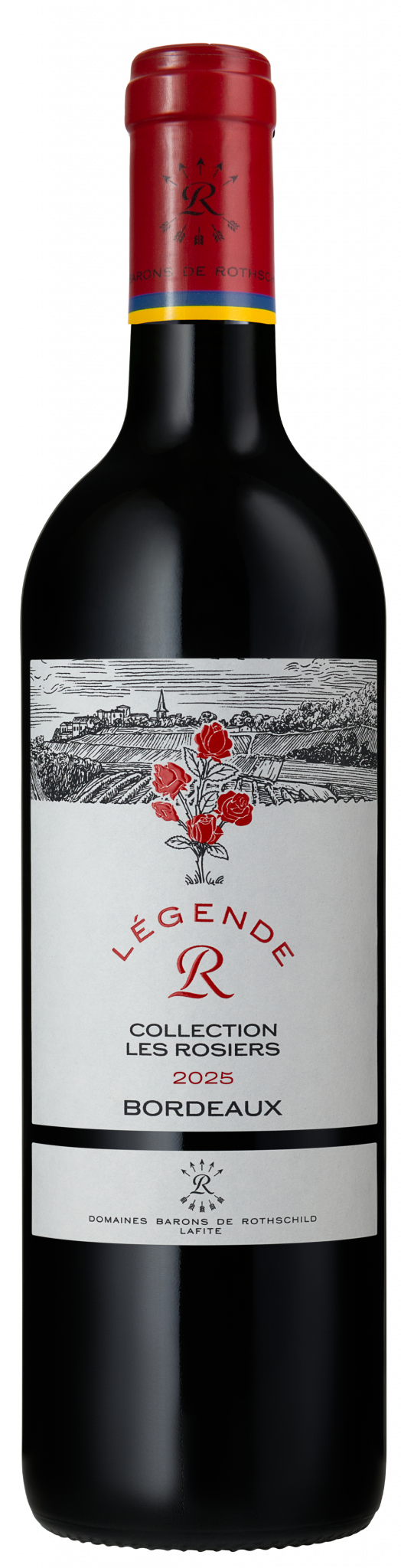 传奇源自拉菲罗斯柴尔德经典玫瑰红葡萄酒
