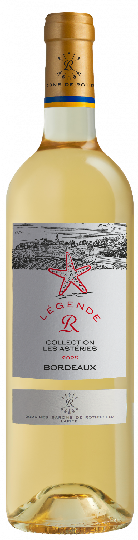 传奇源自拉菲罗斯柴尔德经典海星白葡萄酒