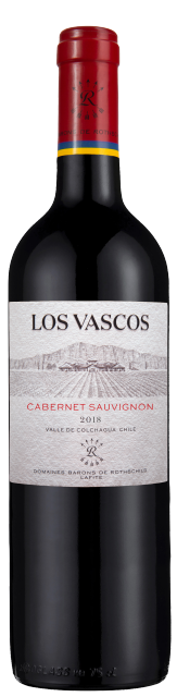 Los Vascos Cabernet Sauvignon 2018 Vinco new label