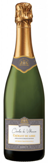 Crémant de Loire Brut blanc Charles de Villeneuve