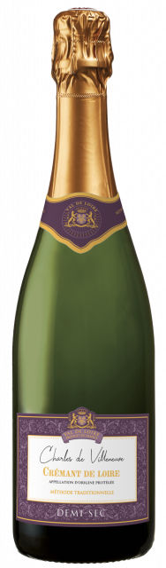 Crémant de Loire Demi-Sec blanc Charles de Villeneuve
