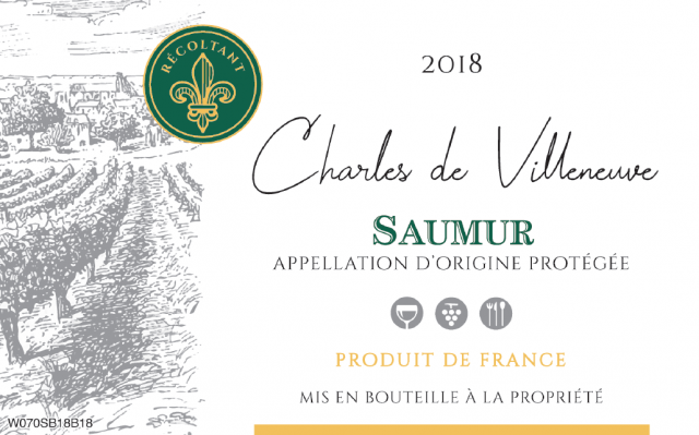 Charles de Villeneuve - Saumur Blanc