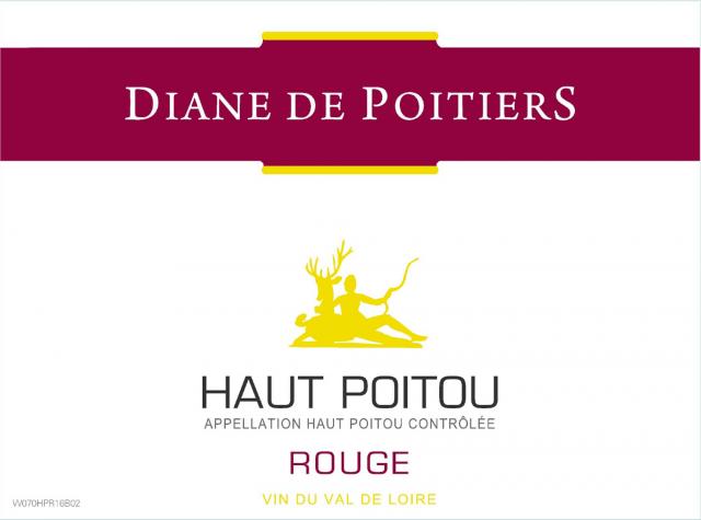 Haut Poitou Rouge Diane de Poitiers