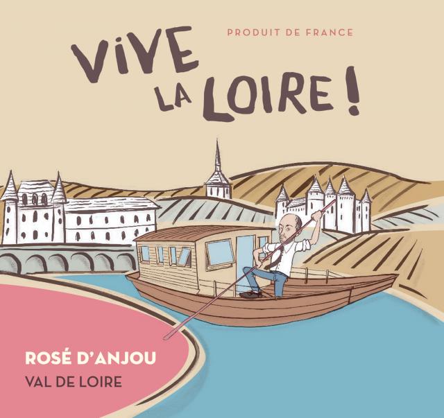 Rose d Anjou Vive la Loire