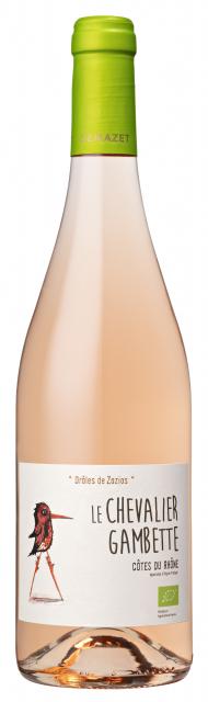 LE CHEVALIER GAMBETTE, AOP Côtes du Rhône, Rosé, 2024