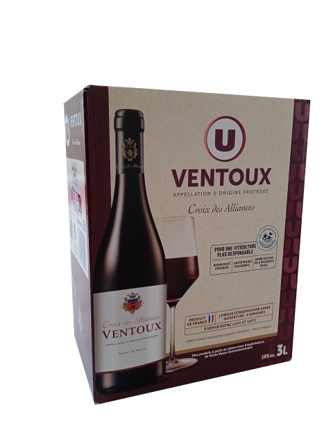 DEMAZET VIGNOBLES, CROIX DES ALLIANCES, AOP Ventoux, Rouge, 2023