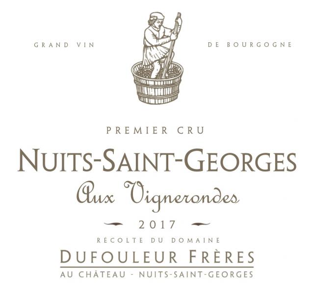 DF   Nuits Saint Georges 1er Cru Aux Vignerondes 2017