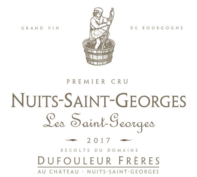 DF   Nuits Saint Georges 1er Cru Saint Georges 2017