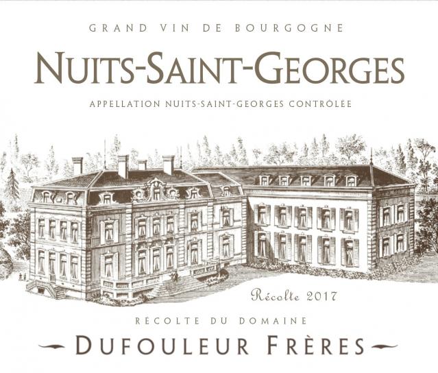 DF   Nuits Saint Georges Cuvée du Château 2017
