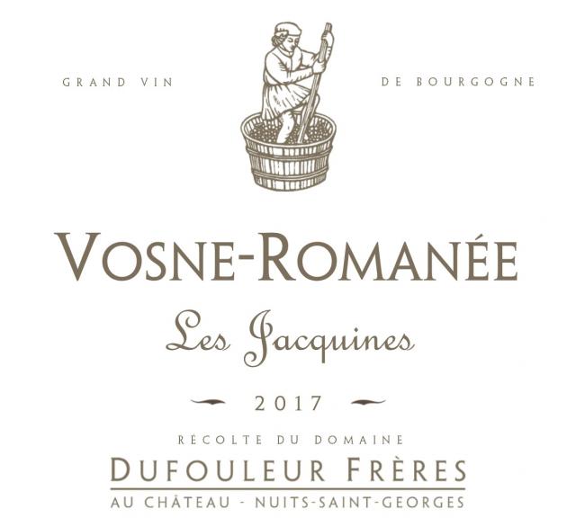 DF   Vosne Romanée Les Jacquines 2017