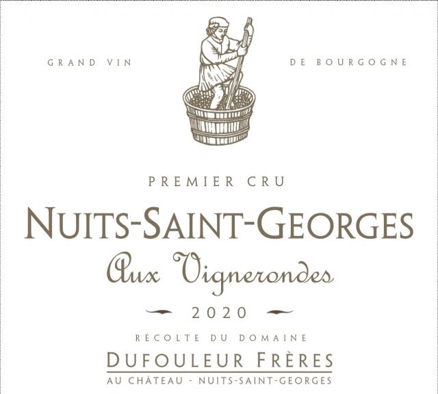 Nuits Saint Georges 1er Cru Aux Vignerondes Rouge 2020